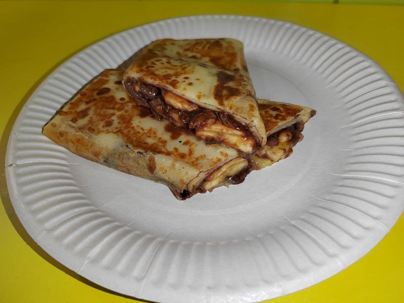 Блин Нутелла банан