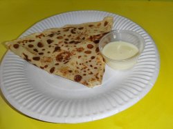 Блин со сгущенным молоком