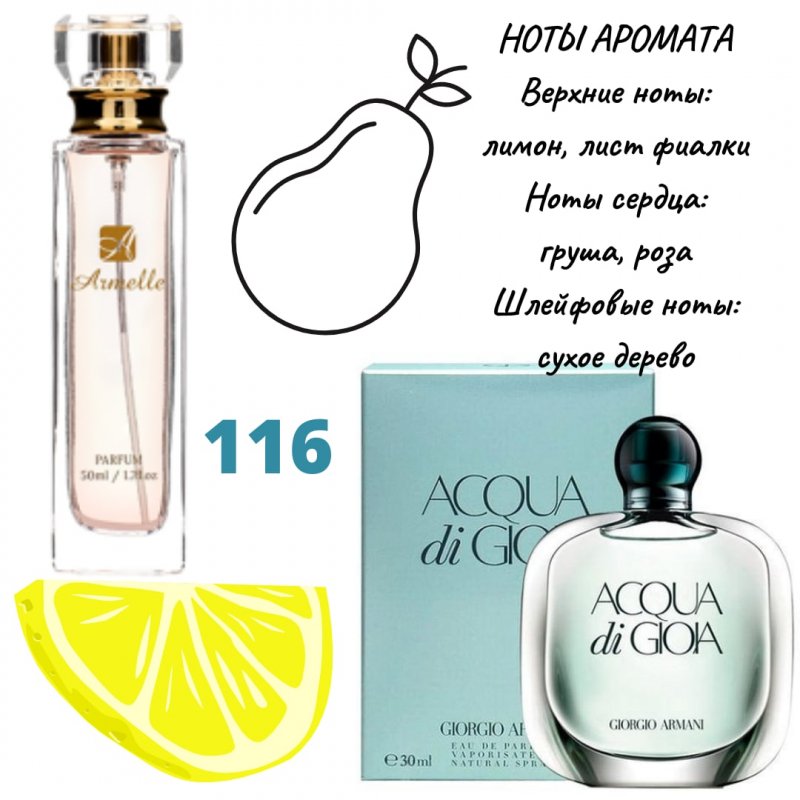 116 Georgio Armani Aqua Di Gioi
