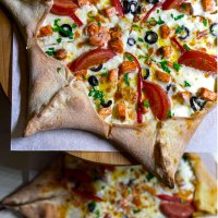 Пицца с Лососем