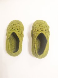 Вязаные следки 