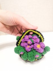 Вязаная игольница