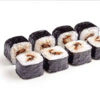 Ролл с грибами Шиитаке