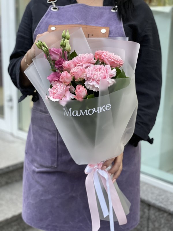 Букет "матовое стекло"