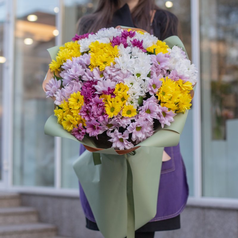 Букет "Ромашковый взрыв"