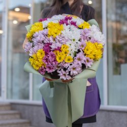 Букет "Ромашковый взрыв"