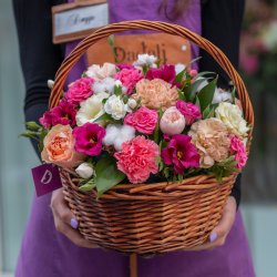 Корзина "Чистая лазурь"