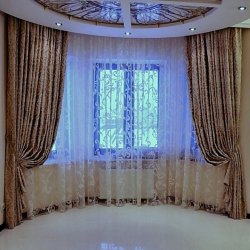 Шторы на угловые окна