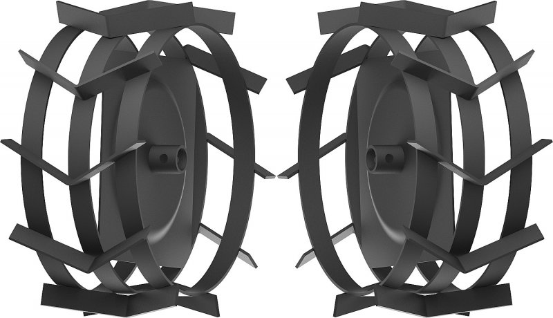 ЗУБР, 425х200 мм, грунтозацепы для мотоблоков, набор 2 шт