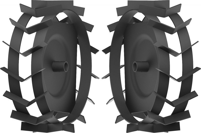 ЗУБР, 460х160 мм, грунтозацепы для мотоблоков, набор 2 шт