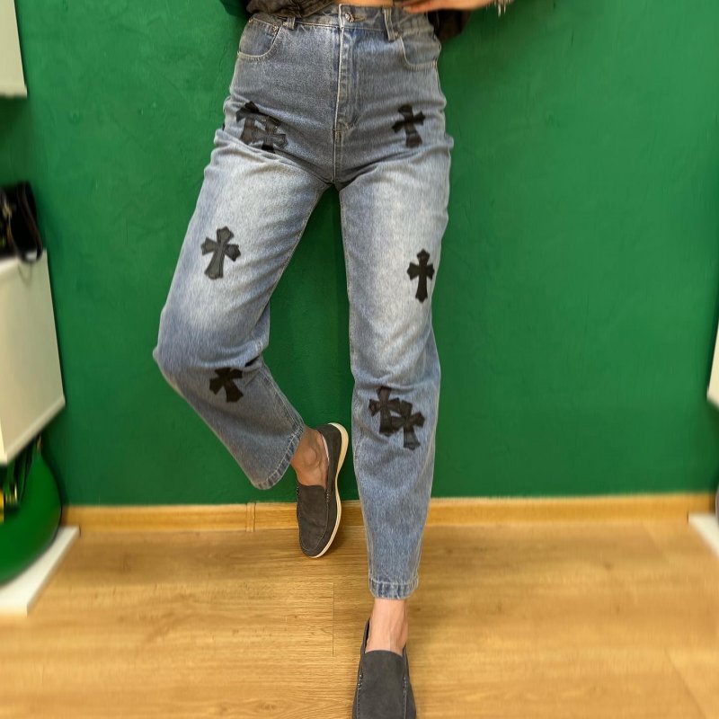 Джинсы Chrome Hearts