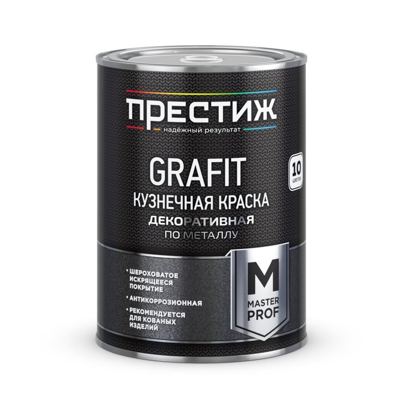 Краска, кузнечная по металлу. Престиж GRAFIT