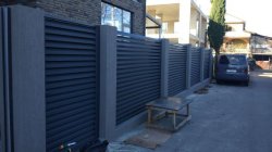 Забор жалюзи