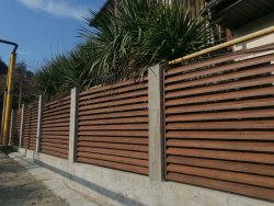 Забор жалюзи