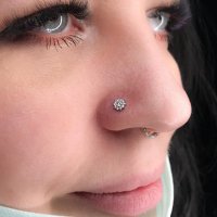 Пирсинг (пупок/нос/козелок/хрящ) + пирс