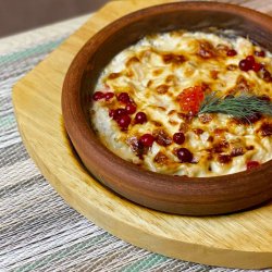 Лосось под соусом Мельбо