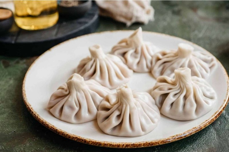 Хинкали с бараниной