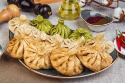 Хинкали традиционные отварные/жареные
