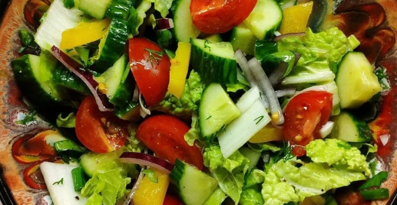 Салат из свежих овощей