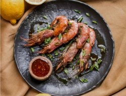 Лангустины на гриле