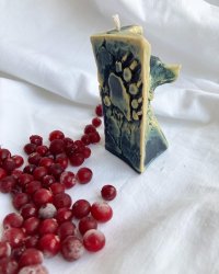 "Великий медведь" свеча из пчелиного воска