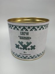 "Шаман", свеча из пчелиного воска