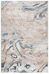 Ковер БЕЛЛА CREAM SHIRINK / BLUE FDY/D007A_CREAM SHIRINK / BLUE FDY_Прямой