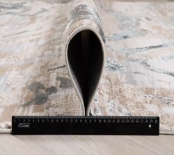 Ковер БЕЛЛА CREAM SHIRINK / BLUE FDY/D007A_CREAM SHIRINK / BLUE FDY_Прямой