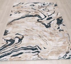 Ковер БЕЛЛА CREAM SHIRINK / VIZON FDY /D007A_CREAM SHIRINK / VIZON FDY_Прямой