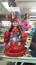 Кукла в традиционном хакасском костюме