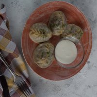 Манты с бараниной