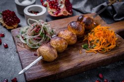 Картофель на углях