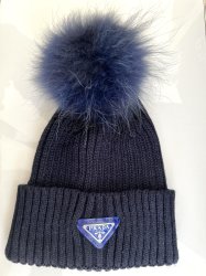 Шапки с натуральным бубонами