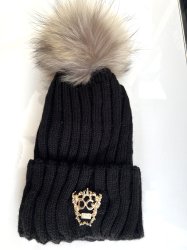 Шапки с натуральным бубонами