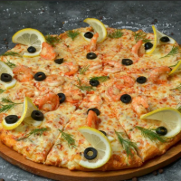 С креветками