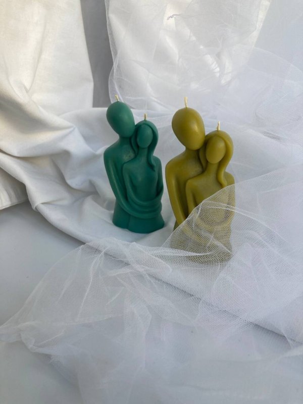 Семейная свеча из пчелиного воска "Нежность"