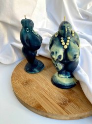 Свеча из пчелиного воска "Богиня плодородия" 