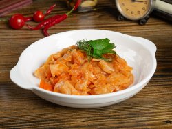 Капуста тушеная