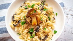 Булгур с грибами