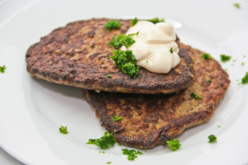 Оладьи печёночные