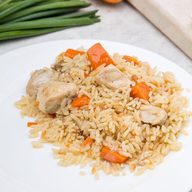 Плов с курицей