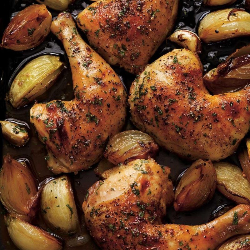 Курица жареная