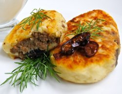 Зраза картофельная с грибами