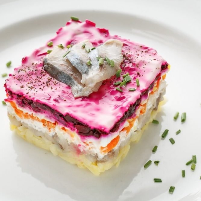 Селедь под шубой