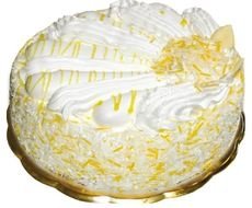 Торт «Творожный с персиком»