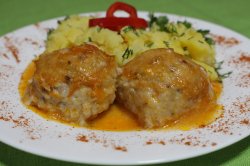 Тефтели с гарниром