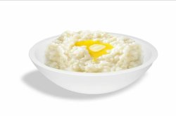 Каша на молоке с маслом