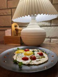 Яишница глазунья из 2-3х яиц