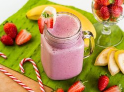 Банан клубника