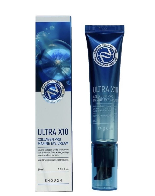 Крем вокруг глаз с коллагеном Enough Ultra X10 Collagen Pro Marine Eye Cream, 30ml